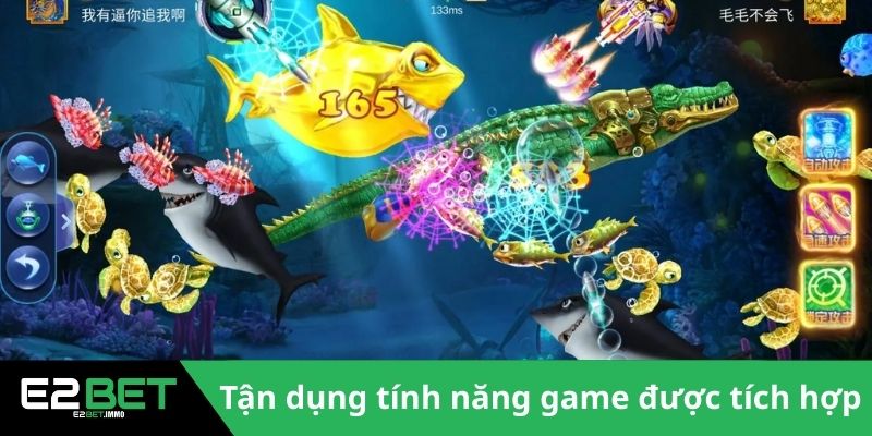 Bắn Cá Vũ Trụ E2BET | Giải Trí Săn Thưởng Trực Tuyến Cực Đã 3 Tận dụng tốt tính năng game được tích hợp